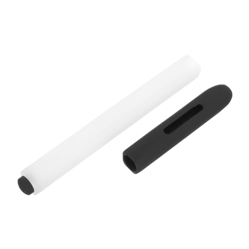 MOLUCKFU Bleistiftschutz Aus Silikon Monokular Tablet-hülle Bleistifthülle Aus Silikon Bleistifte Bleistiftabdeckung Federmäppchen 2 Gelbe Tasche Kieselgel Stift Kappe Handschrift von MOLUCKFU