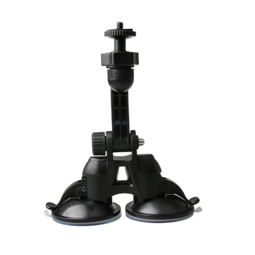 MOLUCKFU Halterung für Auto-Recorder Doppel-Saugnäpfe universelle Action-Kamera-Halterung ABS Schwarz 180-Grad-Einstellung sichere und einfache Installation MOLUCKFU Halterung für Auto-Recorder Doppel-Saugnäpfe universelle Action-Kamera-Halterung ABS Schwarz 180-Grad-Einstellung sichere und einfache Installation von MOLUCKFU
