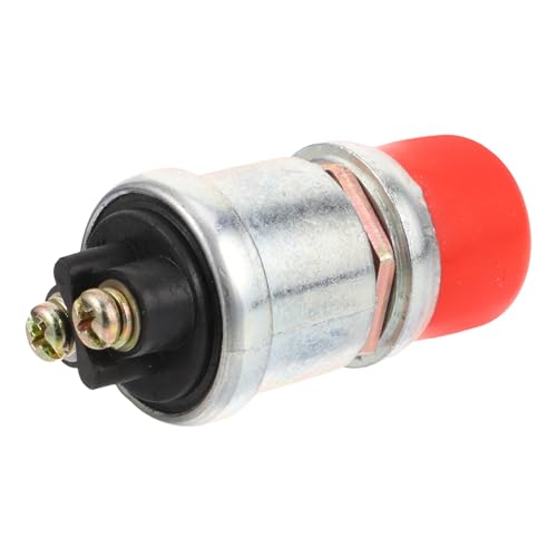 MOLUCKFU Lautsprecherschalterknopf Hupenknopf Ersatzhupendruckknopf Druckknopf Für Boothupenknopf Elektrischer Starter Momentaner Bootsknöpfe Druckknopf Startkit Starterknopf von MOLUCKFU