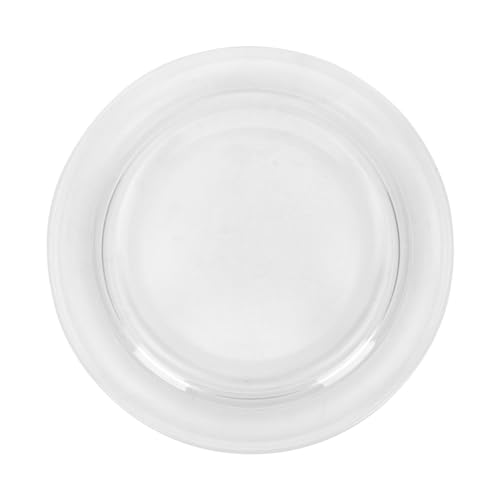 MOLUCKFU Mikrowellen Glasplatte Dickes Drehteller Für Mikrowelle Robuste Glasplatte Für Mikrowellengebrauch Ideal Als Mikrowellen Tellersatz von MOLUCKFU