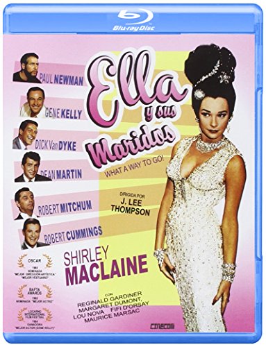 What a way to go! (Ella y sus maridos) 1964 - Blu-Ray - European import - Region A,B and C von MOLYICE