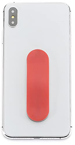 MOMOSTiCK - Das Original! Smartphone Fingerhalter - Handy Fingerhalterung Handy Halter Ständer Griff - Handy Halterung Handy Ring für iPhone Samsung Huawei (Matt Serie - Rot) von MOMO STICK