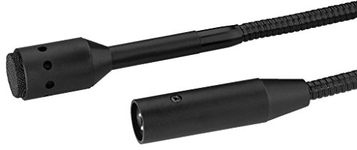 MONACOR DMG-600 Dynamische Schwanenhals-Mikrofone, schwarz, 231560 von MONACOR