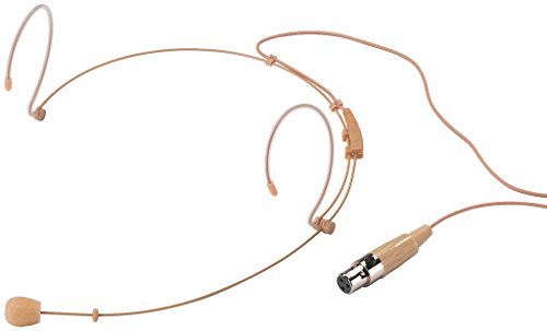 MONACOR HSE-152/SK Headset-Mikrofon, Beige, 234280 von MONACOR