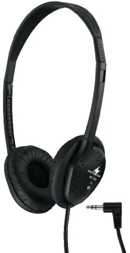 MONACOR MD-306 Stereo-Kopfhörer in Schwarz von MONACOR