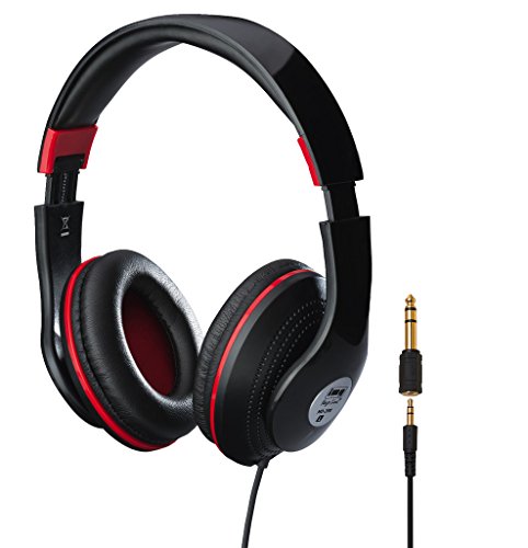 MONACOR MD-390 Stereo-Kopfhörer schwarz, 220100 von MONACOR