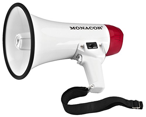 MONACOR Stageline TM-10 Megafon, weiß von MONACOR