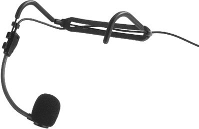 Monacor HSE-821SX Kopfbügel-Mikrofon von MONACOR