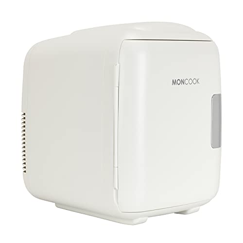 MONCOOK Mini-Kühlschrank für Schlafzimmer – Kleine, tragbare und leise Mini-Kühlschränke für Hautpflege – Kühl- und Wärmefunktion – Perfekt für Zuhause, Büro, Auto oder Reisen - 14L - Weiß Mono MONCOOK Mini-Kühlschrank für Schlafzimmer – Kleine, tragbare und leise Mini-Kühlschränke für Hautpflege – Kühl- und Wärmefunktion – Perfekt für Zuhause, Büro, Auto oder Reisen - 14L - Weiß Mono von MONCOOK