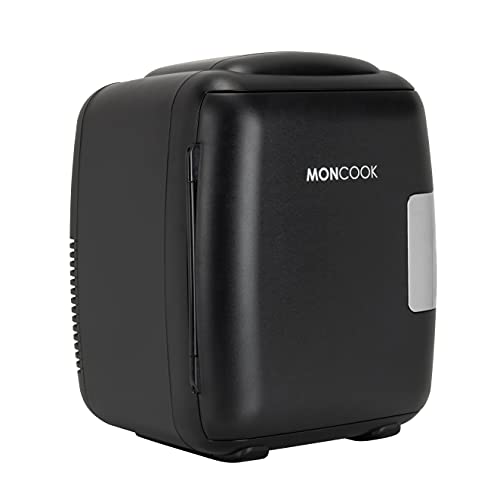 MONCOOK Mini-Kühlschrank für Schlafzimmer – Kleine, tragbare und leise Mini-Kühlschränke für Hautpflege – Kühl- und Wärmefunktion – Perfekt für Zuhause, Büro, Auto oder Reisen - 9L - Schwarz Mono MONCOOK Mini-Kühlschrank für Schlafzimmer – Kleine, tragbare und leise Mini-Kühlschränke für Hautpflege – Kühl- und Wärmefunktion – Perfekt für Zuhause, Büro, Auto oder Reisen - 9L - Schwarz Mono von MONCOOK