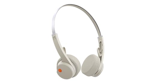 MONDO Freestyle On-Ear Bluetooth Headphones, Greige von MONDO