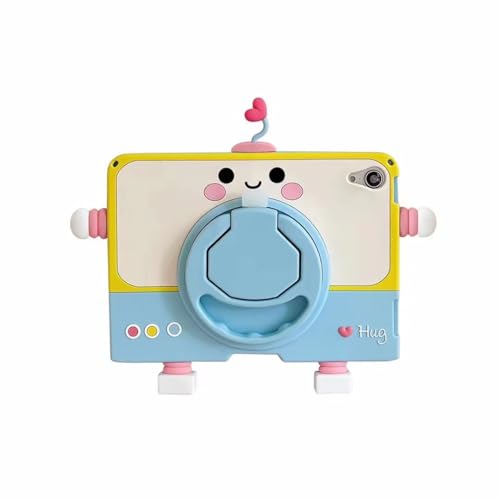 MONEHOYSY Cartoon-Schutzhülle für iPad Pro, 26,7 cm (10,5 Zoll), iPad Air 3, niedlich, weiches Silikon, stoßfest, rutschfest, mit Standfunktion auf der Rückseite für Kinder, Teenager, Mädchen, Jungen von MONEHOYSY
