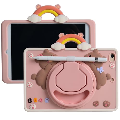 MONEHOYSY Cartoon-Schutzhülle für iPad Pro, 27,7 cm / 11 Zoll, iPad Air 4, niedlich, weiches Silikon, stoßfest, rutschfest, mit Ständer auf der Rückseite für Kinder, Teenager, Mädchen, Jungen (Bär) MONEHOYSY Cartoon-Schutzhülle für iPad Pro, 27,7 cm / 11 Zoll, iPad Air 4, niedlich, weiches Silikon, stoßfest, rutschfest, mit Ständer auf der Rückseite für Kinder, Teenager, Mädchen, Jungen (Bär) von MONEHOYSY