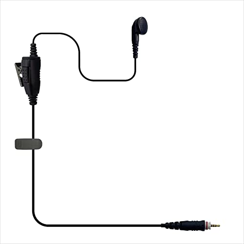 MONICONA Ohrstöpsel Headset PTT Mikrofon Kopfhörer für Motorola CLP1010e CLP1080e CLP1083e CLP446e CLP107e Radio MONICONA Ohrstöpsel Headset PTT Mikrofon Kopfhörer für Motorola CLP1010e CLP1080e CLP1083e CLP446e CLP107e Radio von MONICONA