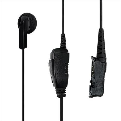 MONICONA R5 XPR3500E Ohrhörer mit Mikrofon, kompatibel mit Motorola Radios DEP570 DP2600E MTP3250 DP3441E, In-Ear-Headset mit PTT und Clip-Mikrofon MONICONA R5 XPR3500E Ohrhörer mit Mikrofon, kompatibel mit Motorola Radios DEP570 DP2600E MTP3250 DP3441E, In-Ear-Headset mit PTT und Clip-Mikrofon von MONICONA