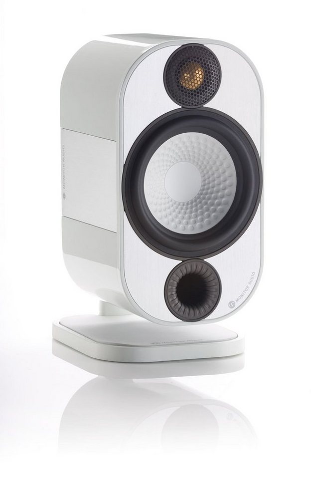 MONITOR AUDIO Monitor Audio Apex A10 Kompakt-Lautsprecher, 1 Stück, weiß Regal-Lautsprecher von MONITOR AUDIO