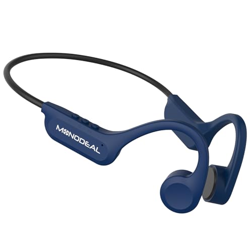 MONODEAL Knochenschall Kopfhörer Bluetooth 5.3 Open Ear Kopfhörer, Typ-C Ladeanschluss, IPX6 wasserdichte Knochenschall Kopfhörer, Bone Conduction Headphones für Läuft Fitness MONODEAL Knochenschall Kopfhörer Bluetooth 5.3 Open Ear Kopfhörer, Typ-C Ladeanschluss, IPX6 wasserdichte Knochenschall Kopfhörer, Bone Conduction Headphones für Läuft Fitness von MONODEAL