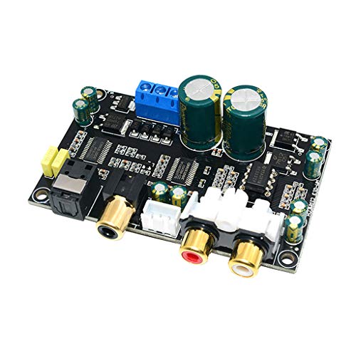 MONOJLY HIFI CS8416+CS4398 24 Bit 196 kHz Chip Koaxiale Glasfaser DAC Board für Computer Motherboard Set-Top-Box von MONOJLY