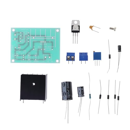 MONOJLY LM317 Einstellbare Stromversorgungsplatine mit gleichgerichtetem Wechselstrom für DC-Eingang, DIY-Kit von MONOJLY