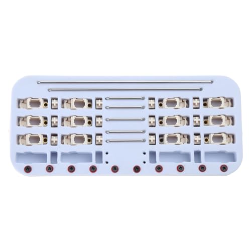 MONOJLY MONE V2 PCB Schraubstabilisator für 1,2 mm PCB für mechanische Tastatur, Pom- Satellitenachse 2U, 6,25U, 7U von MONOJLY