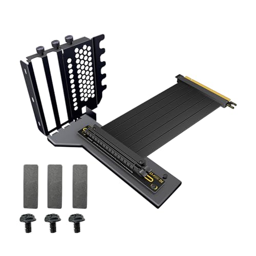 MONOJLY PCIE 3.0 4.0 x16 Universal Vertical GPU Holder Kit Riser ATX Matx Case VGA Graphics Card Steering Bracket Support von MONOJLY