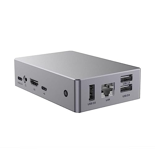 MONOJLY Schutzhülle für Orange Pi 5 / Pi 5B, Aluminium-Legierung, Einzelplatinen-Computer, SBC-Entwicklungsplatine, Metallschutzhülle von MONOJLY