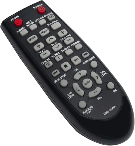 AH59-02545A Fernbedienung Ersatz für Samsung Soundbar AH59-02546B HW-F751 HW-F551 HW-F750 HW-F550 HW-F751/TK HW-F751/EN HW-F751/XN HW-F551/EN HW-F551 1/TK HK W-F551/ZF HW-F550/EN HW-F550/ZF AH59-02545A Fernbedienung Ersatz für Samsung Soundbar AH59-02546B HW-F751 HW-F551 HW-F750 HW-F550 HW-F751/TK HW-F751/EN HW-F751/XN HW-F551/EN HW-F551 1/TK HK W-F551/ZF HW-F550/EN HW-F550/ZF von MONSIATUG