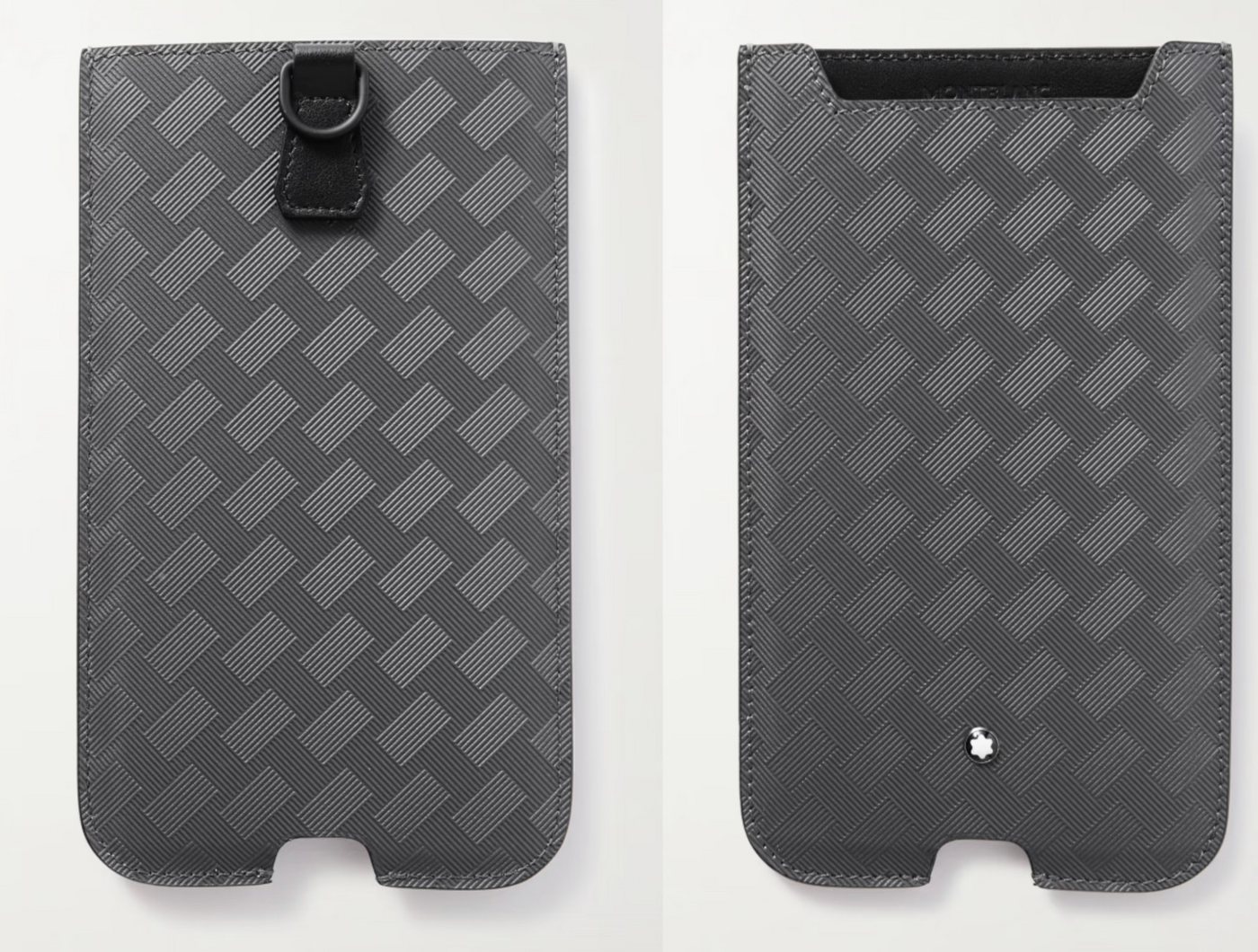 MONTBLANC Handyhülle MONTBLANC Extreme 3.0 Smartphone-Etui Cross-Grain Phone Case Bag Tasch von MONTBLANC