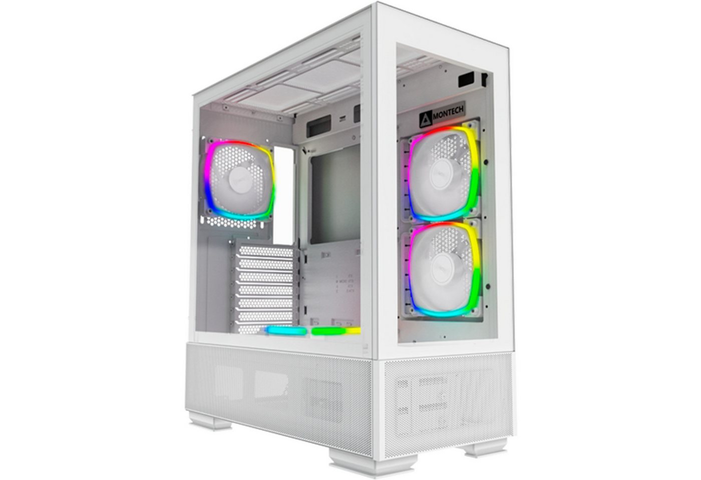 MONTECH PC-Gehäuse Montech SKY TWO, Tower-Gehäuse, (Tempered Glass MONTECH PC-Gehäuse Montech SKY TWO, Tower-Gehäuse, (Tempered Glass von MONTECH