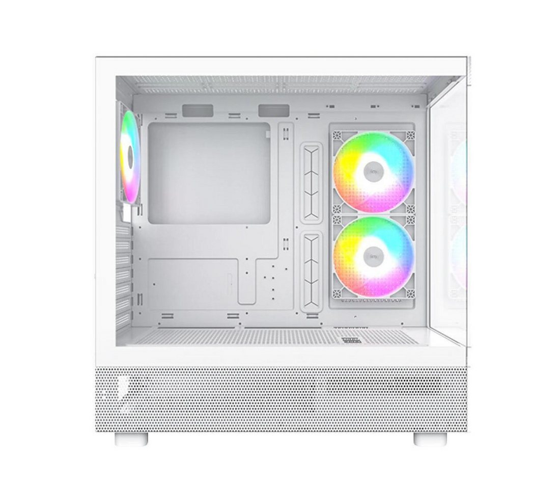 MONTECH PC-Gehäuse XR (weiß, Tempered Glass x 2) von MONTECH