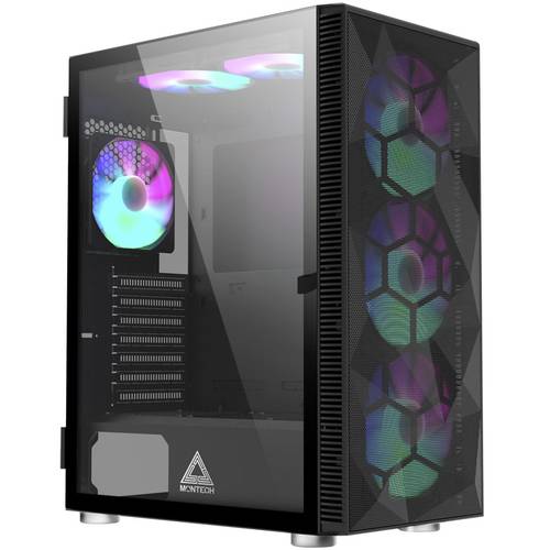 MONTECH X3 Mesh Midi-Tower Gaming-Gehäuse Schwarz MONTECH X3 Mesh Midi-Tower Gaming-Gehäuse Schwarz von MONTECH