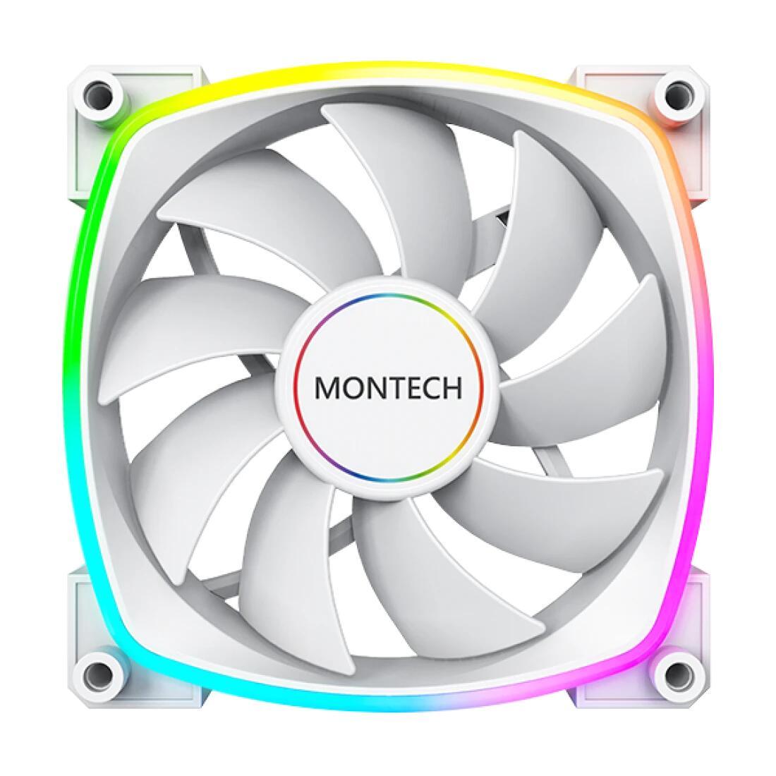 Montech Lüfter AX140 PWM, 140mm, Weiß Montech Lüfter AX140 PWM, 140mm, Weiß von MONTECH