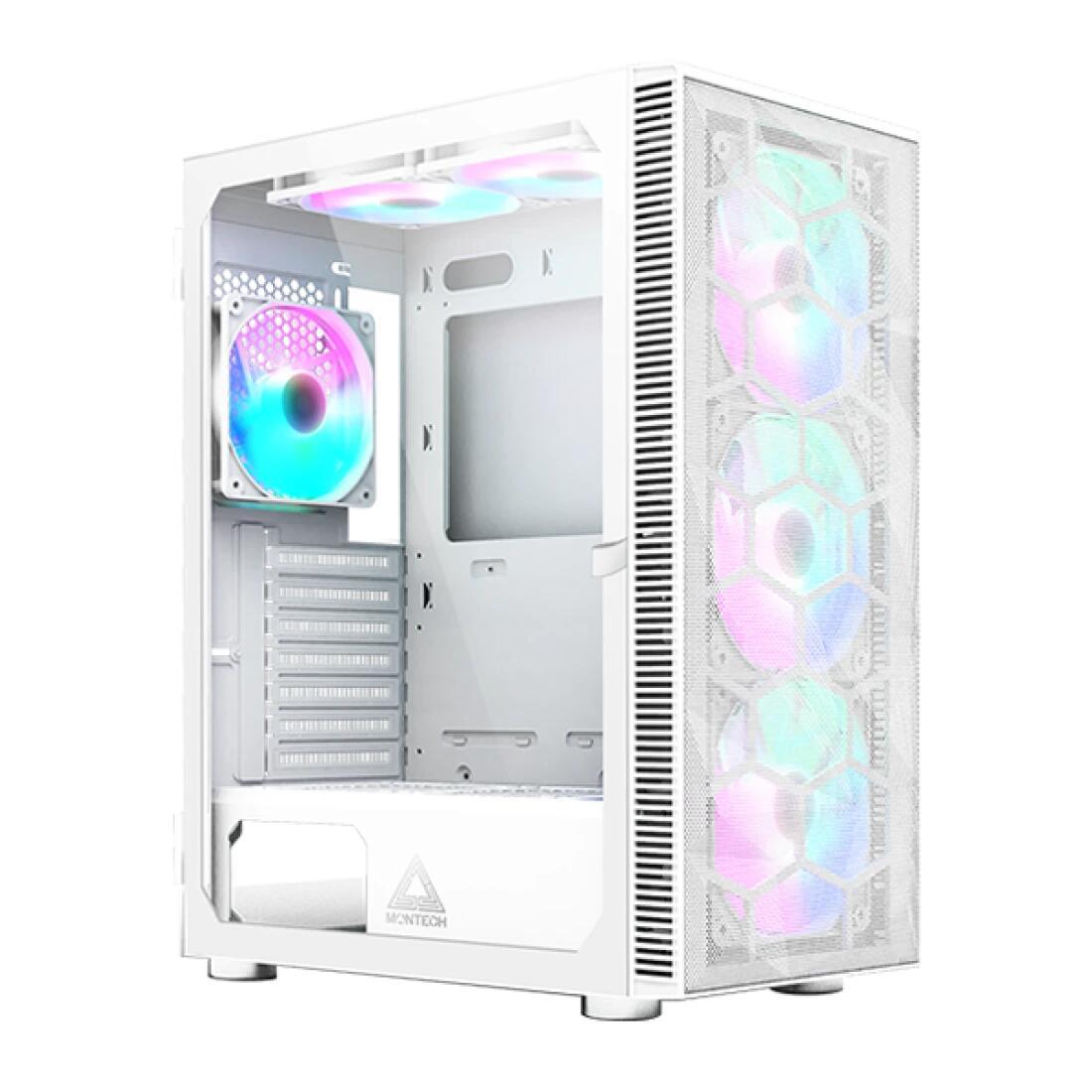 Montech PC Gehäuse X3 Mesh Midi-Tower Weiß Montech PC Gehäuse X3 Mesh Midi-Tower Weiß von MONTECH