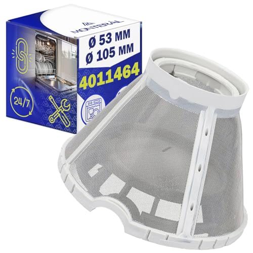 Feiner Siebfilter für Spülmaschine mit dem Originalcode 4011464 für Miele - Garantie 10 Jahre - MONTERAL von MONTERAL