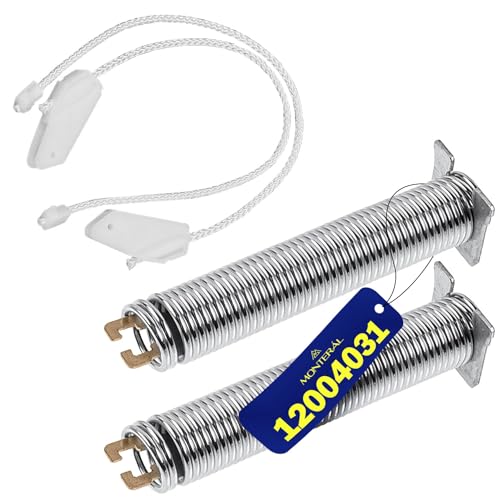 Set Scharniere in Beige und Feder für Geschirrspüler mit dem Originalcode 12004031 für Bosch - Spülmaschaschine Scharnier Reparaturset - Garantie 10 Jahre - MONTERAL von MONTERAL