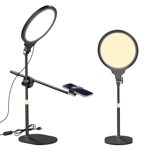 MONTIHOLD Overhead-Stat, Verstellbarem Arm & 3500k-6500K Farbtemperatur. Perfekt Für Videos, Live-Streams & Makeup MONTIHOLD Overhead-Stat, Verstellbarem Arm & 3500k-6500K Farbtemperatur. Perfekt Für Videos, Live-Streams & Makeup von MONTIHOLD