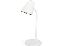 Montis Multifunktionelle wiederaufladbare LED-Schreibtischlampe MT044, Hvid, ABS, Universel, Autentiske stil, Sort, Intet stik - Ohne Akku und Ladegerät von MONTIS