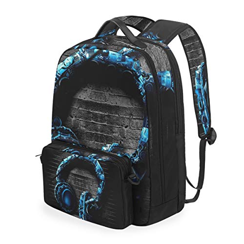 MONTOJ Cooler Kopfhörer Campus Rucksack mit abnehmbarer Cross-Tasche von MONTOJ