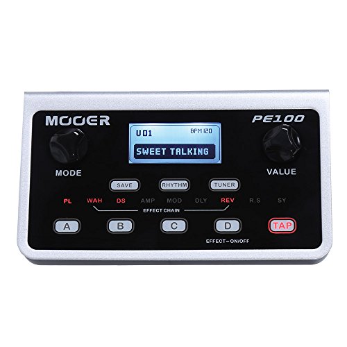 MOOER PE100 Guitar Effects,Black von MOOER