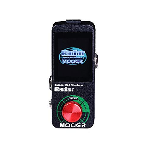 Mooer MSS1 Radar Cabinet Guitar Simulator, 2.25 in*1.75 in*4.25 in von MOOER