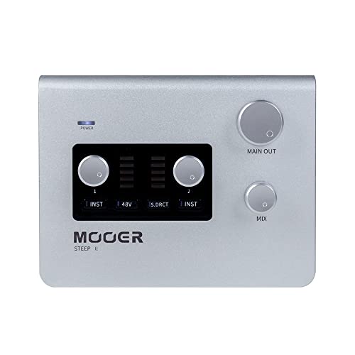 Mooer STEEP II, Multi-Platform Audio Interface (Silver) von MOOER