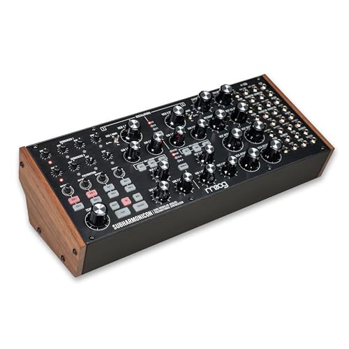 MOOG Subharmonicon semi-modularer polyrhythmischer Analogsynthesizer mit Dual-Sequencer, MIDI und Patchbay von MOOG