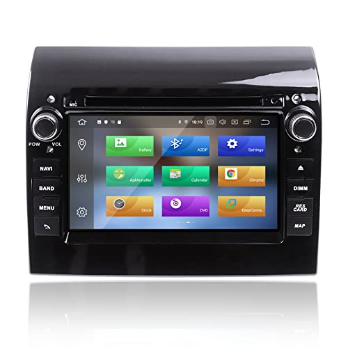 MOOKAKA Android 10 Autoradio 2 din GPS Navigation für FIAT Ducato 2011-2015 Multimedia Player Auto Stereo Unterstützung Carplay Bluetooth WiFi DSP RDS 7 Zoll Head Unit (PX6,4+64GB) von MOOKAKA