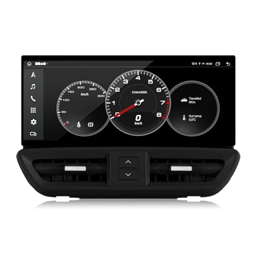 MOOKAKA Android 11 Autoradio 2 din GPS Navigation Haupteinheit für Porsche Cayenne 2010-2017 Multimedia Player Stereo IPS Touch Screen Carplay DSP RDS（4+64GB von MOOKAKA