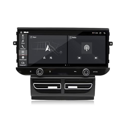MOOKAKA Android 11 Autoradio 2 din GPS Navigation Haupteinheit für Porsche Macan 2013-2018 Multimedia Player Stereo IPS Touch Screen Carplay DSP RDS（4+64GB von MOOKAKA