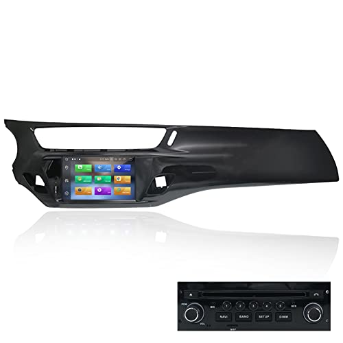 MOOKAKA Android 11 Autoradio 2 din GPS Navigation Kopfeinheit für Citroen C3 DS3 2010-2016 Multimedia Player Auto Stereo Receiver 7 Zoll HD 1080P IPS Touchscreen mit Carplay DSP RDS WiFi（PX6,4+64GB von MOOKAKA