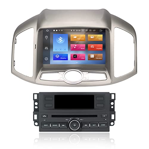 MOOKAKA Android 11 Car Stereo 2 din GPS Navigation Head Unit for Chevrolet Captiva 2012-2017 Multimedia Player Car Radio Receiver Autoradio HD 1080P IPS Touch Screen Carplay DSP RDS WiFi(PX5,4+64GB) von MOOKAKA