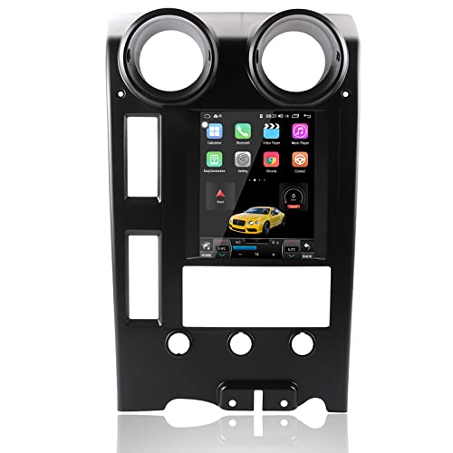 MOOKAKA Android 11.0 Autoradio 2 DIN GPS-Navigation für Hummer H2 2004-2009 Car Stereo Multimedia-Player Bluetooth IPS Vertikal 9,7 Zoll Display mit Carplay, WLAN, HDMI, RDS 128G von MOOKAKA