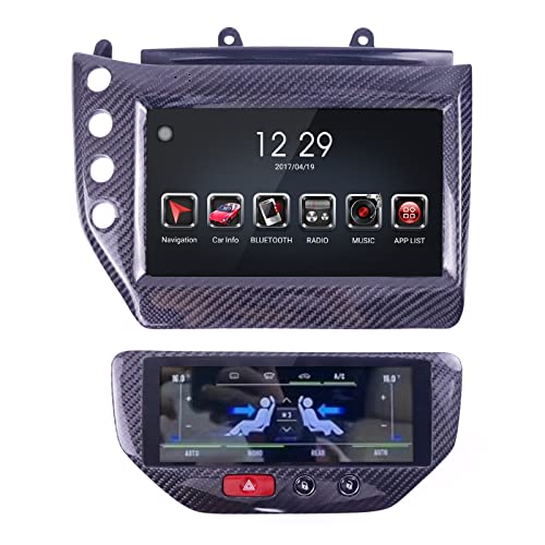 MOOKAKA Android Autoradio 2 Din GPS Navigation für Maserati GT/GC GranTurismo 2007-2017,4GB RAM 64GB ROM Car Multimedia Player Unterstützung Kabellos Carplay DSP 9 Zoll Haupteinheit von MOOKAKA