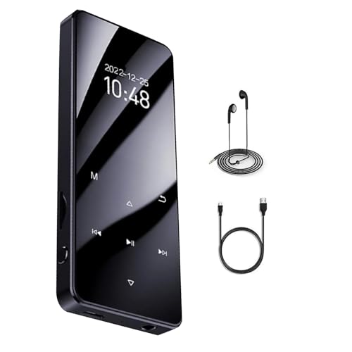 MP4/MP3-Player, Bluetooth HiFi verlustfreier Sound Musik-Player mit Lautsprecher, unterstützt bis zu 128 GB TF-Karte MP4/MP3-Player, Bluetooth HiFi verlustfreier Sound Musik-Player mit Lautsprecher, unterstützt bis zu 128 GB TF-Karte von MOOKEENONE